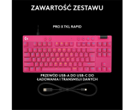 Logitech G PRO X TKL Rapid magenta - 1298664 - zdjęcie 13